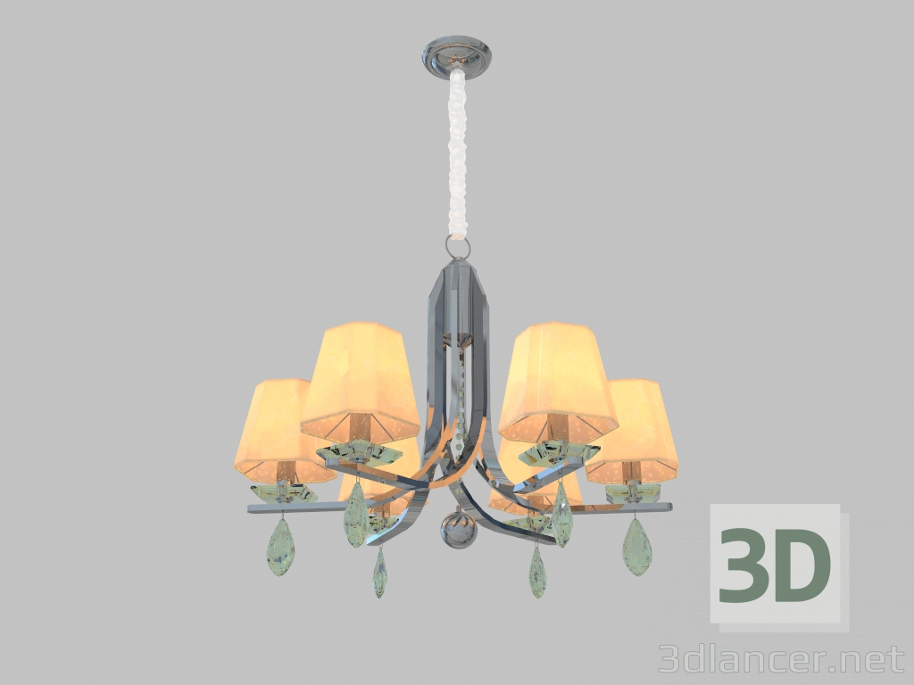 modello 3D Lampadario (3256C) - anteprima