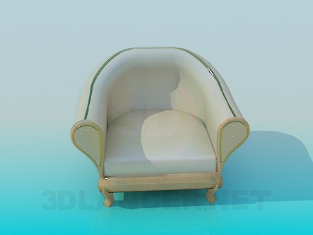 3d model Sillón - vista previa