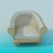 3d model Armchair - preview