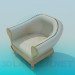 3d model Armchair - preview