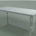 3d model Mesa de comedor (33, blanco, aluminio) - vista previa