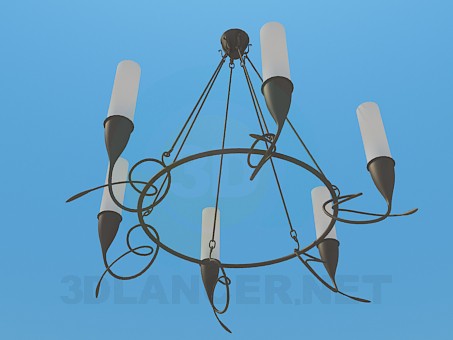 Modelo 3d Candelabro - preview
