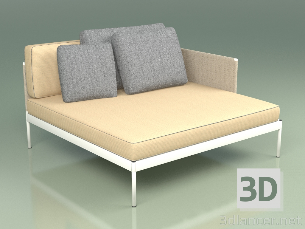 3d model Sofá modular (354 + 335, opción 2) - vista previa