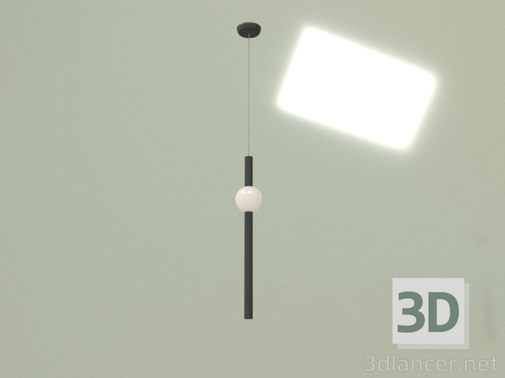 3d model Pendant lamp SLIDE-B L60 3000K BK 10015 - preview