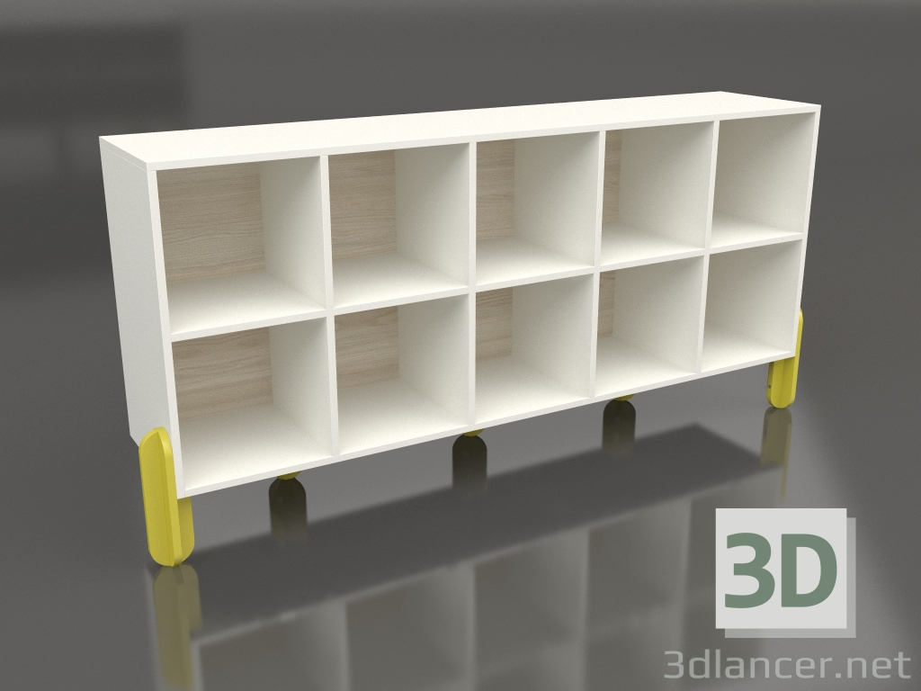 modello 3D Cremagliera ST1 - anteprima