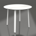 3d model Mesa de comedor redonda Ø90 (Blanco) - vista previa