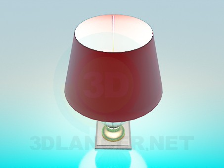 3D Modell Tisch-Lampe - Vorschau