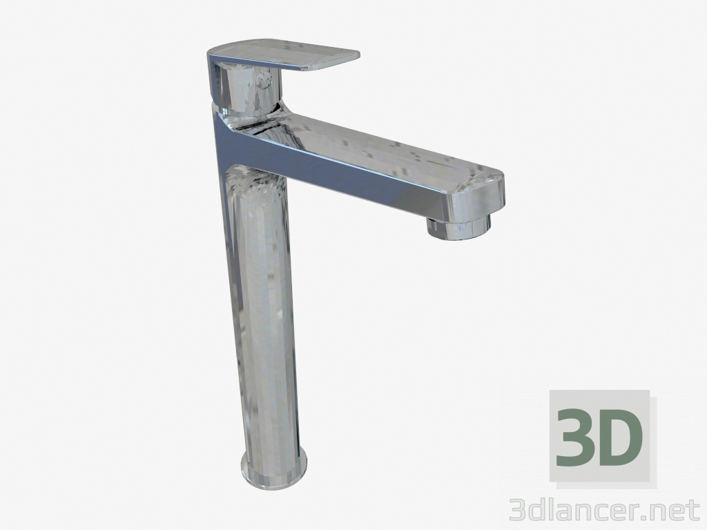 modello 3D Rubinetto per lavabo con rivestimento rialzato Jasmin (BGJ 021K) - anteprima