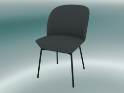 Oslo Chair (Ocean 80, Anthrazit Schwarz)