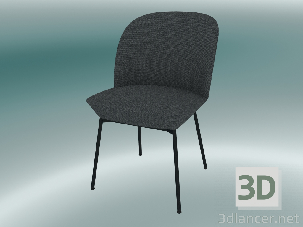 3D Modell Oslo Chair (Ocean 80, Anthrazit Schwarz) - Vorschau