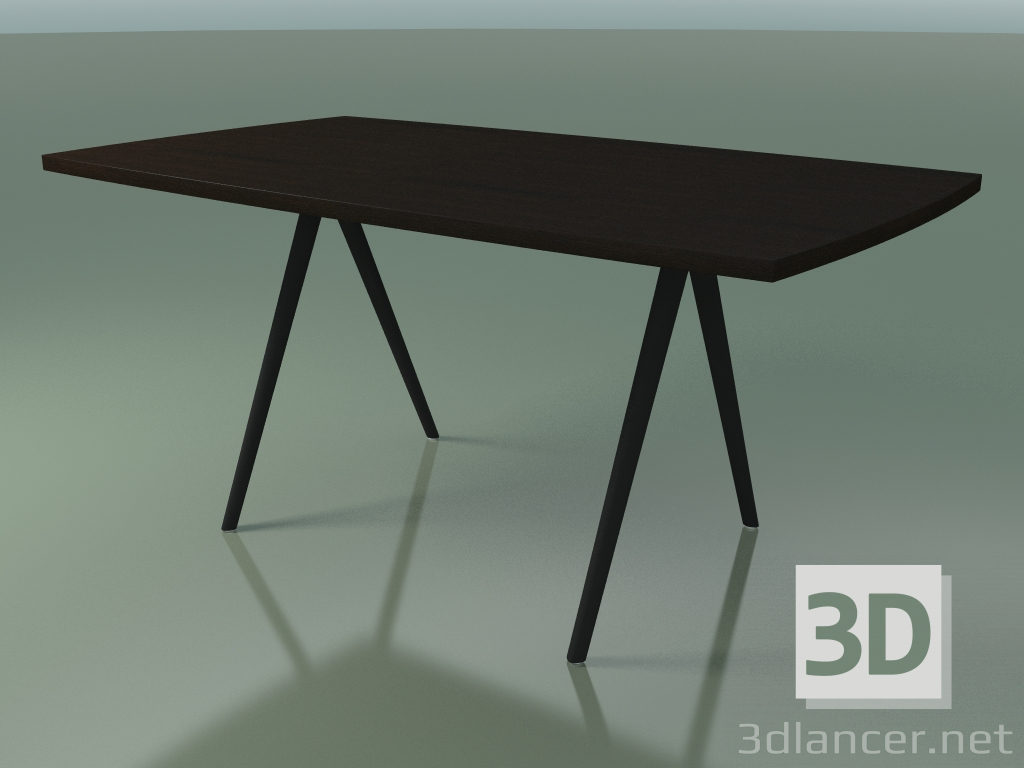 Modelo 3d Mesa em forma de sabão 5431 (H 74 - 90x160 cm, pés 180 °, folheada L21 venge, V44) - preview