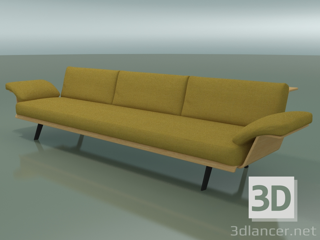 3d модель Модуль центральный Lounge 4405 (L 270 cm, Natural oak) – превью