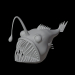 3d Angler fish model buy - render