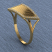 anillo de mujer 3D modelo Compro - render