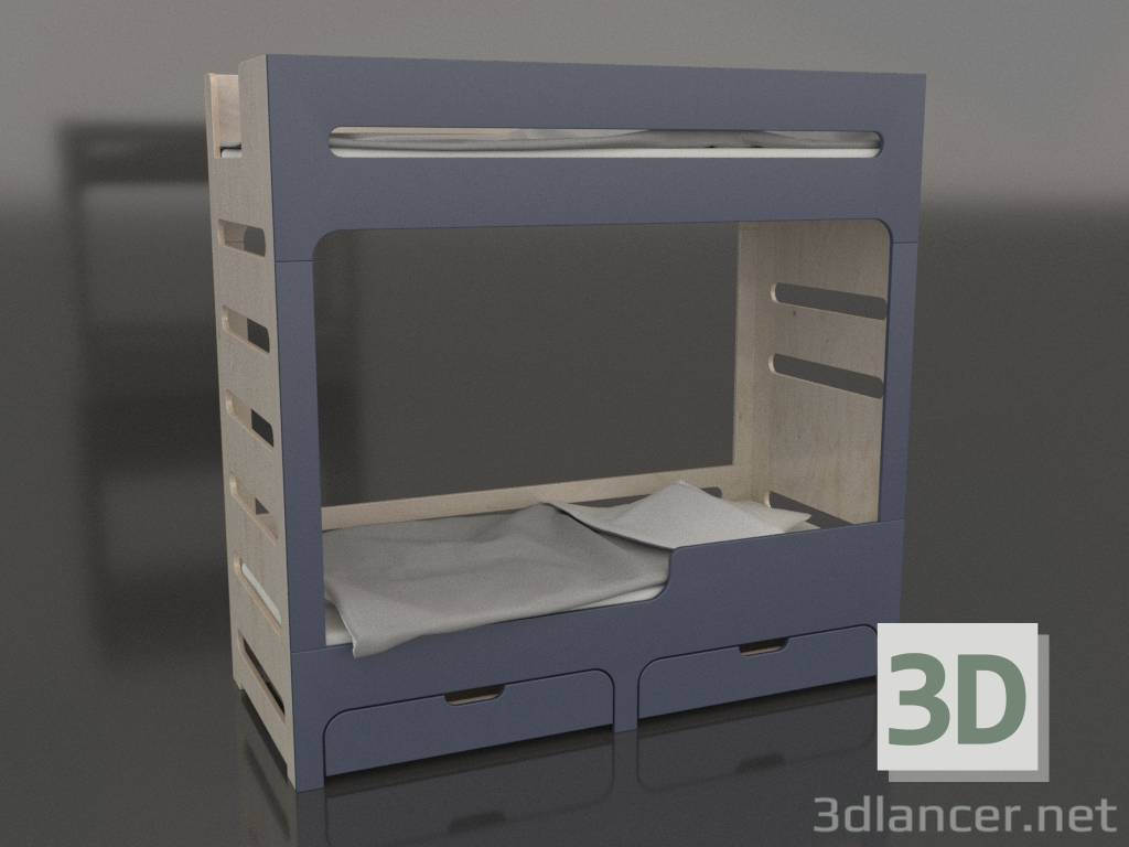 modello 3D Letto a castello MODE HR (UIDHR1) - anteprima