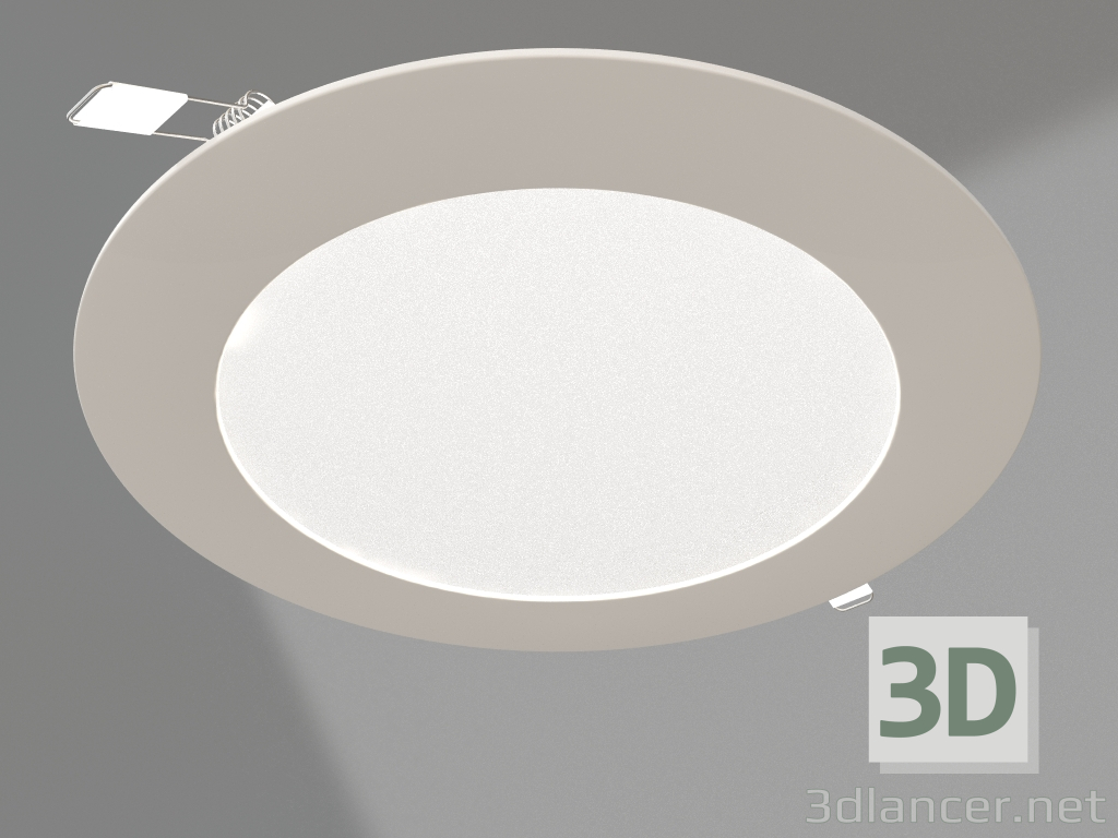 3D Modell Lampe DL-172M-15W Warmweiß - Vorschau