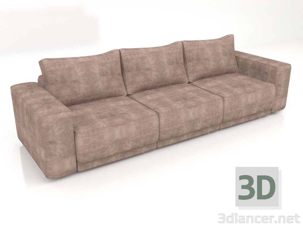 3D modeli Kanepe Teksas 3 - önizleme