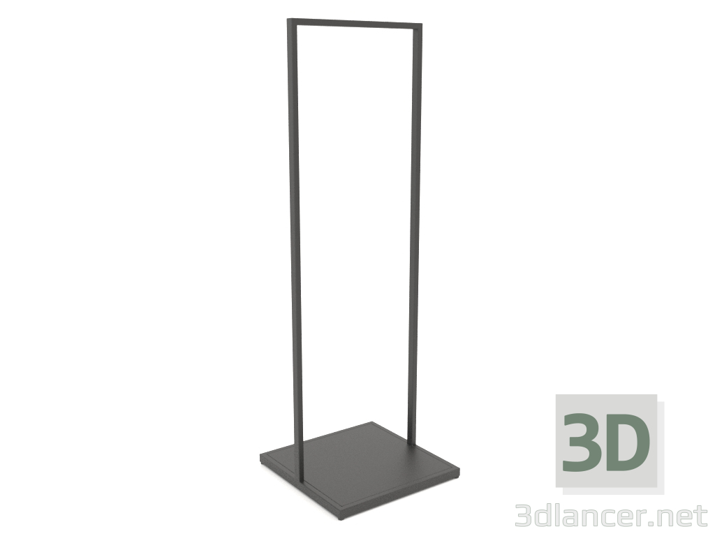 Modelo 3d Calha quadrada (METAL, 50x50x150) - preview