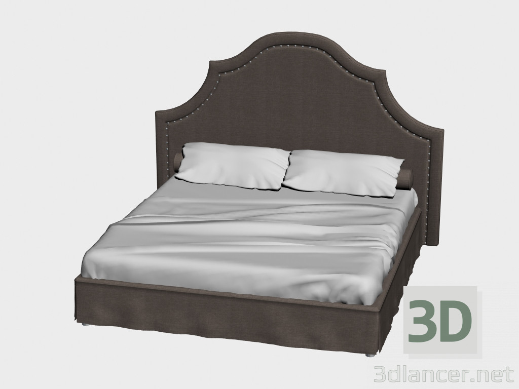 modèle 3D Le lit Vintage (235х219) - preview