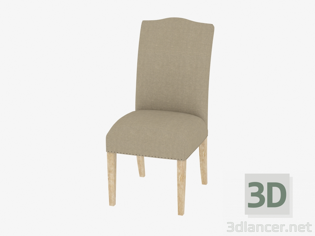 modello 3D Sedia da pranzo CHAIR LIMBURG LATERALE (8826.1007.N177) - anteprima