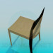 3d model Wooden chair - preview