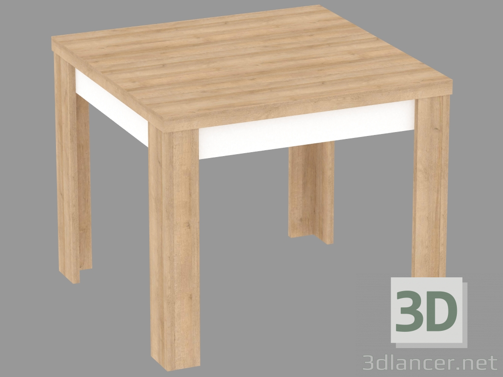 3d model Mesa de comedor plegable (TIPO LYOT05) - vista previa