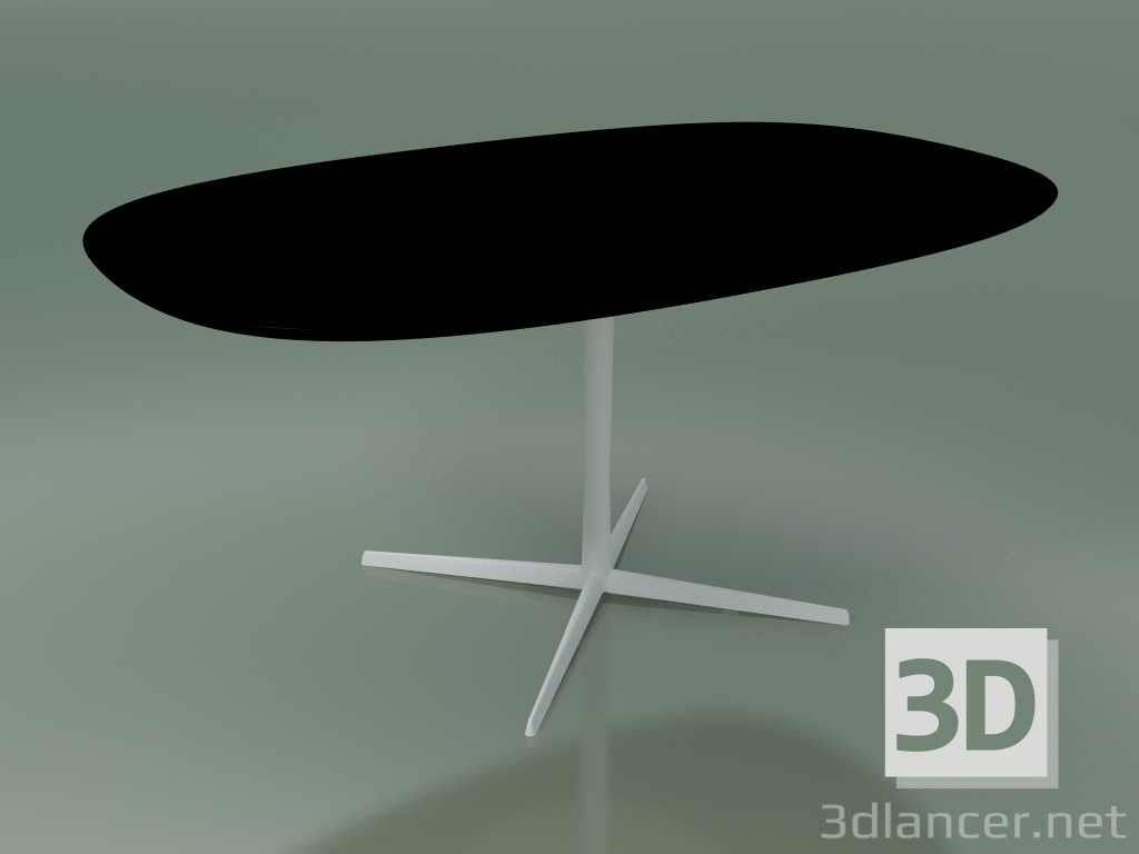 3d model Mesa ovalada 0791 (H 74 - 100x158 cm, F05, V12) - vista previa