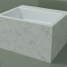 3d model Lavabo sobre encimera (01R132302, Carrara M01, L 60, P 48, H 36 cm) - vista previa