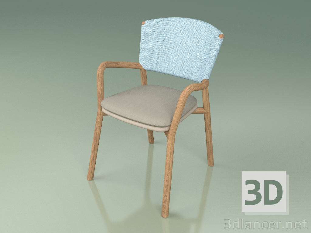 3d model Chair 061 (Sky, Polyurethane Resin Mole) - preview