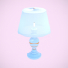 3d Classic ceramic lamp model buy - render