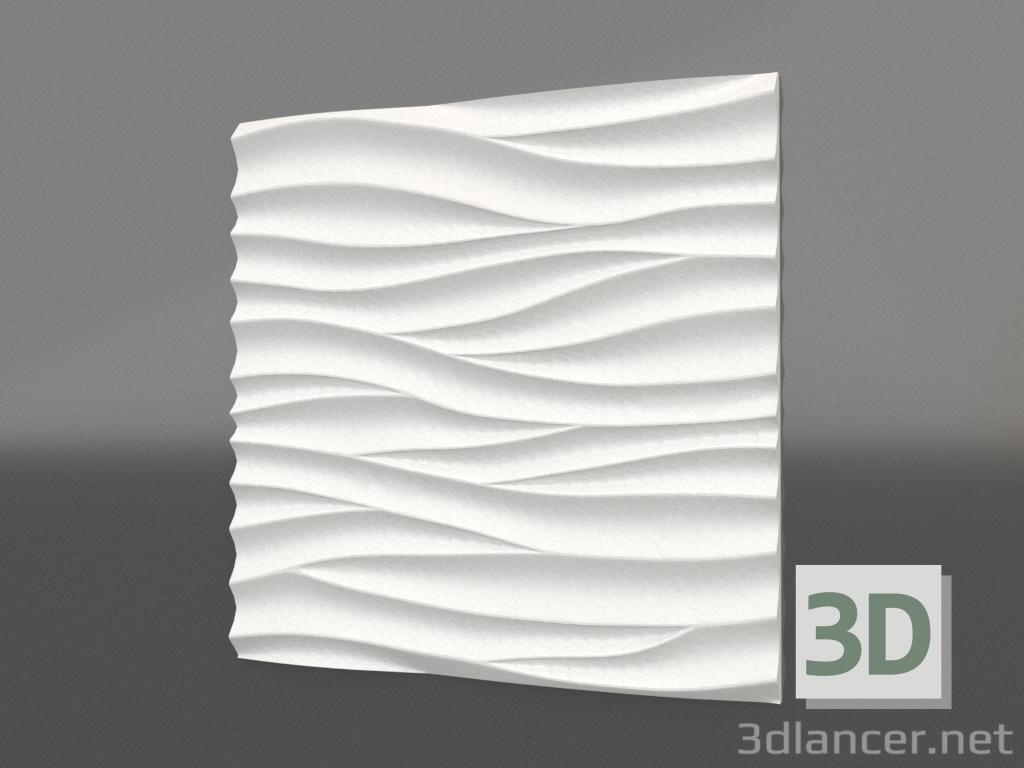 3d model panel 3d M-33 - vista previa