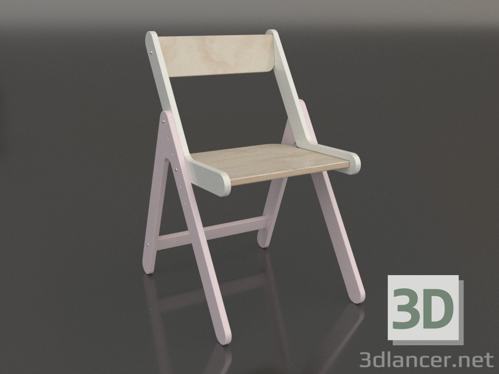 modello 3D Sedia NOOK C (CPDNA2) - anteprima