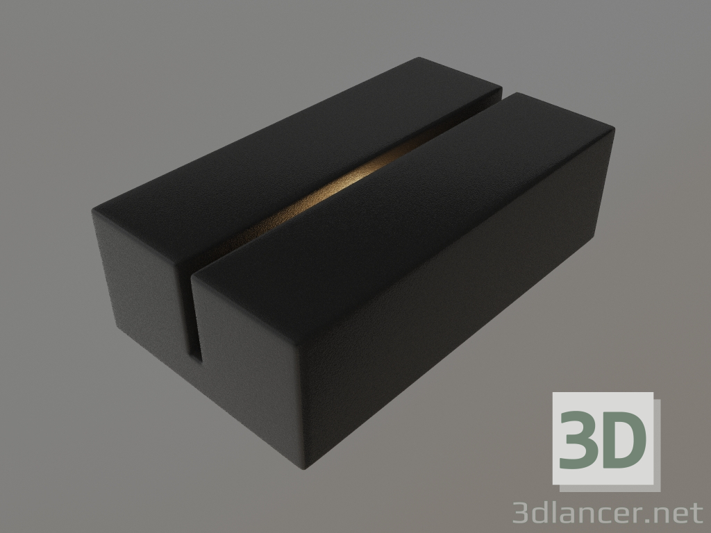 3d model Lamp LGD-STRIPE-3W Warm3000 (GR, 20 deg, 230V) - preview