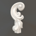 3d model Gypsum corner element DELH 001-2A (91x41x25) - preview