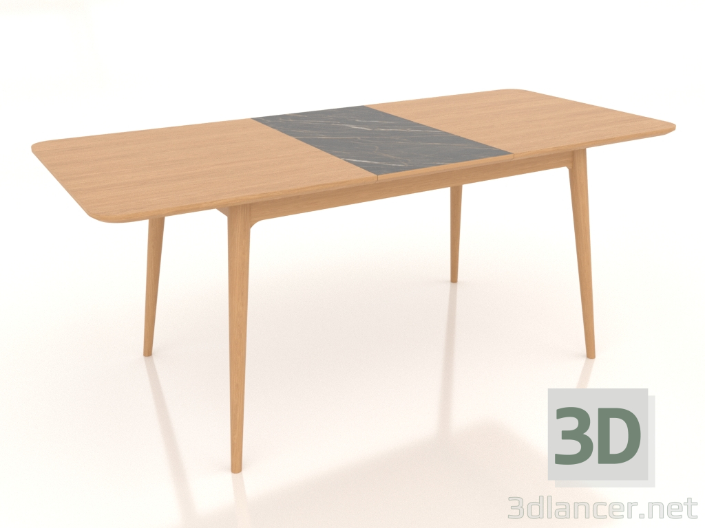 Modelo 3d Mesa de jantar Ekarma dobrável 1840x800 mm (Carvalho natural, opção 2) - preview Modelo 3d Mesa de jantar Ekarma dobrável 1840x800 mm (Carvalho natural, opção 2) - preview