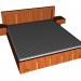 Modelo 3d Cama de 180 x 200 - preview