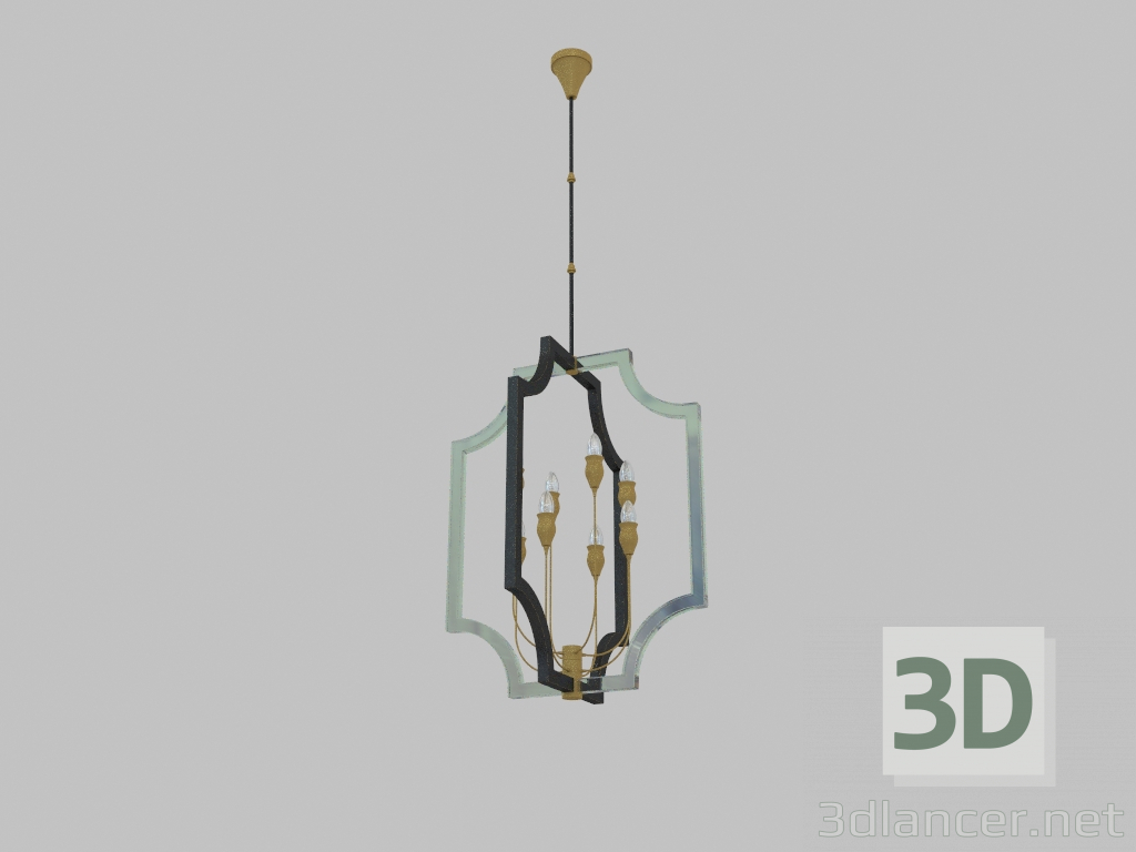 Modelo 3d Lustre (3288C) - preview