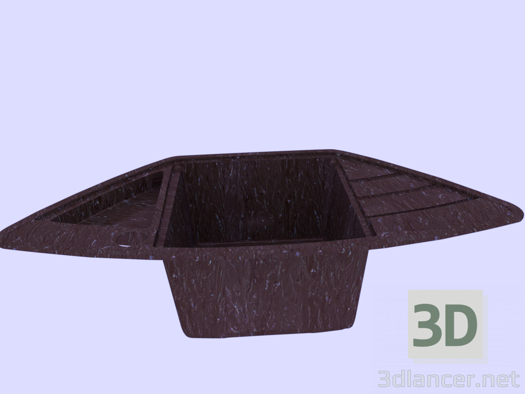 Modelo 3d Pia da cozinha - preview