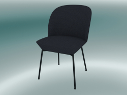 Silla Oslo (Ocean 601, negro antracita)