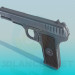 3d model Pistola TT-33 - vista previa