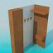 3d model Corner wardrobe in the hallway - preview