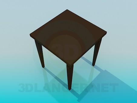 modèle 3D Table à thé - preview