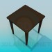 3d model Tea table - preview