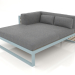 3D Modell XL-Modulsofa, Abschnitt 2 links (Blaugrau) - Vorschau