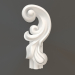 3d model Gypsum corner element DELH 001-2B (91x41x25) - preview