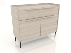 Chest of drawers 1000x400 mm (white RAL 9010)