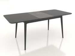 Mesa de jantar dobrável Ekarma 1840x800 mm (Carvalho preto, opção 2)