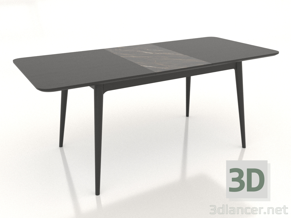 3d model Dining table Ekarma folding 1840x800 mm (Oak black, option 2) - preview 3d model Dining table Ekarma folding 1840x800 mm (Oak black, option 2) - preview