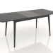 3d model Dining table Ekarma folding 1840x800 mm (Oak black, option 2) - preview