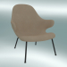 3d model Chaise lounge Catch (JH14, 82x92 H 86cm, Leather - Silk aniline) - preview